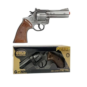 تفنگ اسباب بازی فلزی پلیس گانهر Gonher مدل 127.1_اسباب بازی